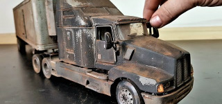 Kenworth T600 Restoration Abandoned Semi Trailer Truck