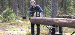 The Ultimate Portable Sawmill Swedish Logosol M8