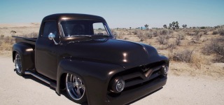 Lukasz Granicy Attended to SEMA Battle of the Builders with His 1955 Ford F100 Pickup Truck!