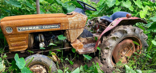Old Yanmar YMG1800 Tractor Full Restoration